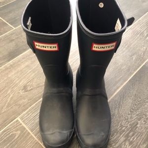Navy Hunter Boots